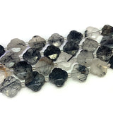 Natural Citrine Calcite Prehnite Beads DIY Loose Beads 15''