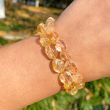 Natural Citrine Yellow Crystal Irregular Beads 8-10mm for Jewelry Making