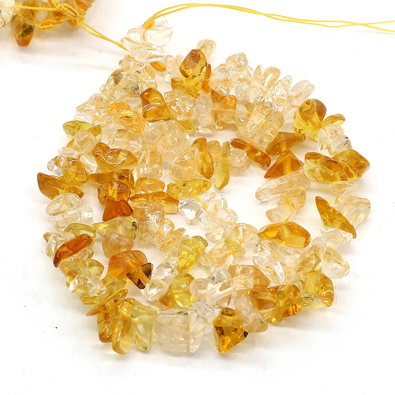 Natural Citrines Crystal Stone Beads for DIY Jewelry Making