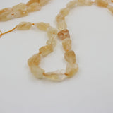 Natural Citrine Quartz Nugget Loose Beads for Jewelry Making