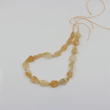 Natural Citrine Quartz Nugget Loose Beads for Jewelry Making