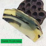 Natural Classic Pure Horn Comb Handcraft Comb Raise Hair Hair