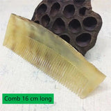 Natural Classic Pure Horn Comb Handcraft Comb Raise Hair Hair