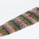 Natural Clean Tourmaline Faceted Round Beads 3mm