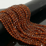 Natural Spessartine Garnet Cube Beads 5.8mm-6mm