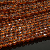 Natural Spessartine Garnet Cube Beads 5.8mm-6mm