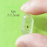 Natural Clear Crystal Double Point Quartz Pendant Chakra Reiki Healing Stone