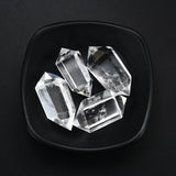 Natural Clear Crystal Double Point Quartz Pendant Chakra Reiki Healing Stone