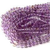 Natural Ametrine Quartz Smooth Round Beads 07918