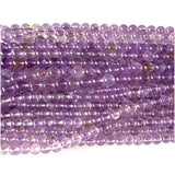Natural Ametrine Quartz Smooth Round Beads 07918
