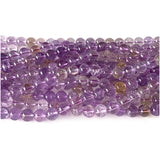 Natural Ametrine Quartz Smooth Round Beads 07918