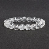 Clear Quartzs Bracelet Transparency Healing Crystal Energy Stone Boho Reiki