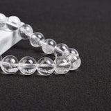 Clear Quartzs Bracelet Transparency Healing Crystal Energy Stone Boho Reiki