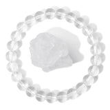 Natural Clear Quartzs Bracelets Raw Stone Healing Lapis Lazuli Energy Health Pro