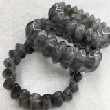 Cloudy Quartz Stone Bracelet Natural Gemstone Bangle for Women
