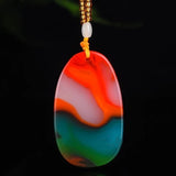 Hand-carved Phoenix Jade Pendant Necklace Gift