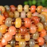 Natural Jade 10MM Beads Elastic Bracelet Jadeite Jewelry Lucky Amulet Women