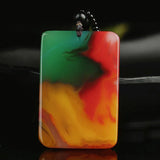 Natural Jade Zodiac Horse Pendant Boutique Jewelry Men's Women's Necklace