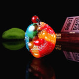 Natural Jade Pixiu Pendant Necklace Hand-Carved Charm Amulet