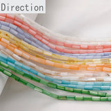 Natural Shell Tube Beads for DIY Jewelry Making