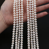 7-8mm Freshwater Pearl Strands Round Shape