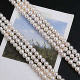 7-8mm Freshwater Pearl Strands Round Shape
