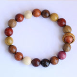 Wooden Beads Hanging Decor Jewelry Multicolor 20mm 19 Pieces