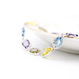 Natural Gemstone Wind Crystal Bracelet