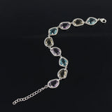 Natural Gemstone Wind Crystal Bracelet
