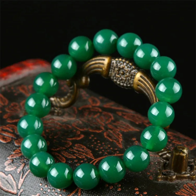 Colorful Agate Bracelet Healing Gemstone Jewelry