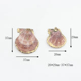 Colorful Cowrie Shell Conch Charms Beads 10pcs/lot DIY Boho Jewelry Making