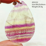 Colorful Fluorite Quartz Pendant Heart Necklace AAAAA