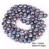 Colorful Freshwater Pearl Beads High Irregular Shape for Jewelry Making