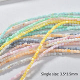 Colorful Freshwater Shell Beads for DIY Jewelry Making - 105pcs