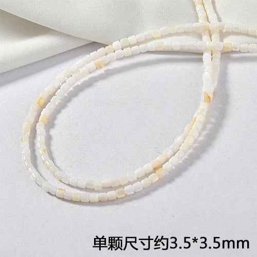 Colorful Freshwater Shell Beads for DIY Jewelry Making - 105pcs