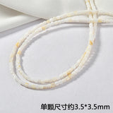 Colorful Freshwater Shell Beads for DIY Jewelry Making - 105pcs