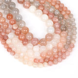 Colorful Moonstone Stone Beads for Jewelry Making 6/8/10mm