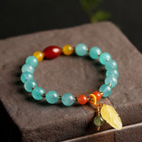 Colorful Amethyst & Agate Bracelet for Women