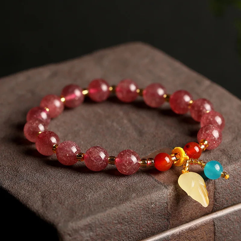 Colorful Amethyst & Agate Bracelet for Women