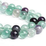 Colorful Green Fluorite Quartz Beads 4mm-12mm