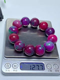 Colorful Jade Bracelet Men Women Healing Gemstone Fine Jewelry