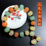 Colorful Jade Bracelet Women Fine Jewelry Bangle Chinese Jades Stone Bracelets