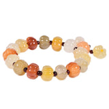 Colorful Jade Bracelet Women Fine Jewelry Bangle Chinese Jades Stone Bracelets