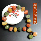Colorful Jade Bracelet Women Fine Jewelry Bangle Chinese Jades Stone Bracelets