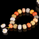 Colorful Jade Bracelet Women Fine Jewelry Bangle Chinese Jades Stone Bracelets