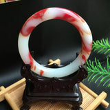 Colorful Jade Hand-carved Round Bar Bracelet Boutique Jewelry Men and Women