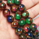 Colorful Nepal Stone Round Loose Beads 6/8/10/12 mm