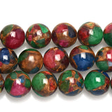 Colorful Nepal Stone Round Loose Beads 6/8/10/12 mm