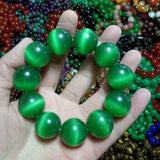 Natural Colorful Opal 20mm Bead Bracelet - Men's and Women's