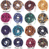 Colorful Tiger Eye Agates Stone Beads Round Spacer Beads 4-12mm